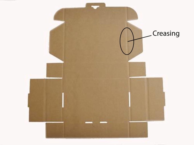 Carton box creasing Dinastindo Pratama