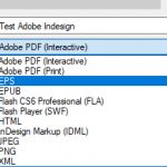 Format file supported by Adobe Indesign