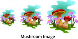 SVG Mushroom Small-Medium-Large
